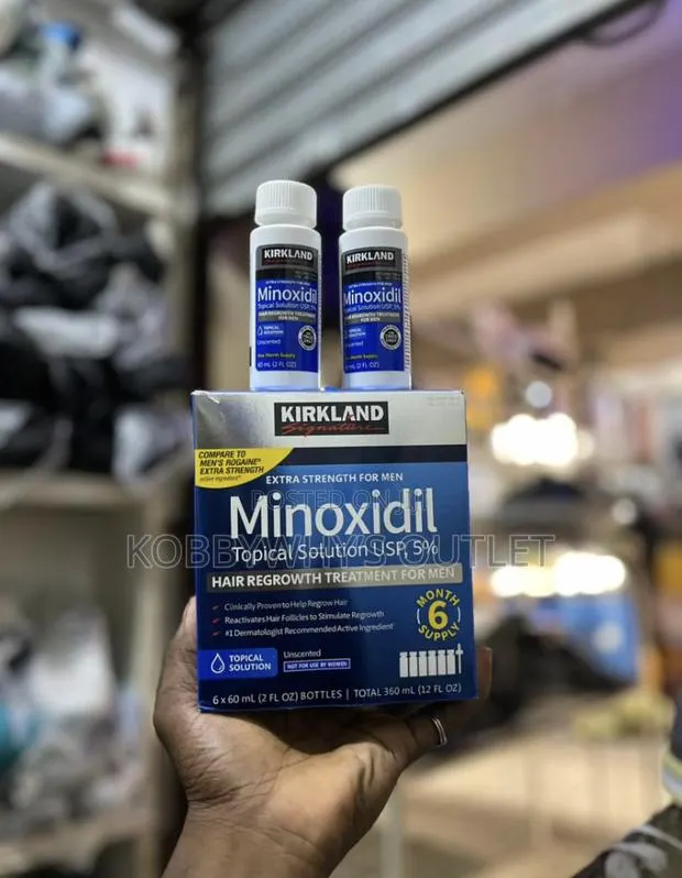 Kirkland Minoxidil Extra Strength Hair Regrowth Treatment · Photo 1