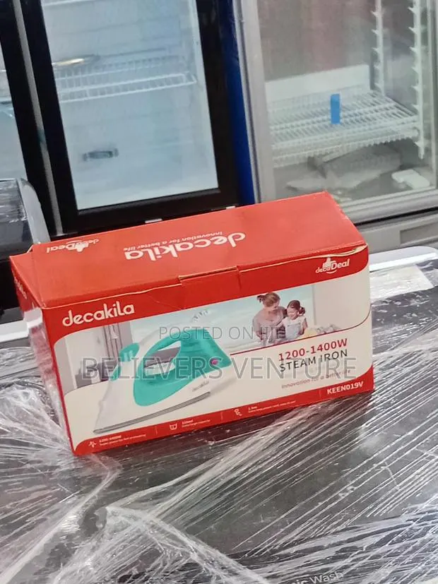 Your Perfect Home Laundry Companion – Decakila Steam Iron · Photo 1