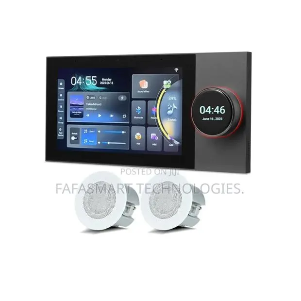 7inch Wall Amplifier +2 Peices of Premium Ceiling Speakers · Photo 1
