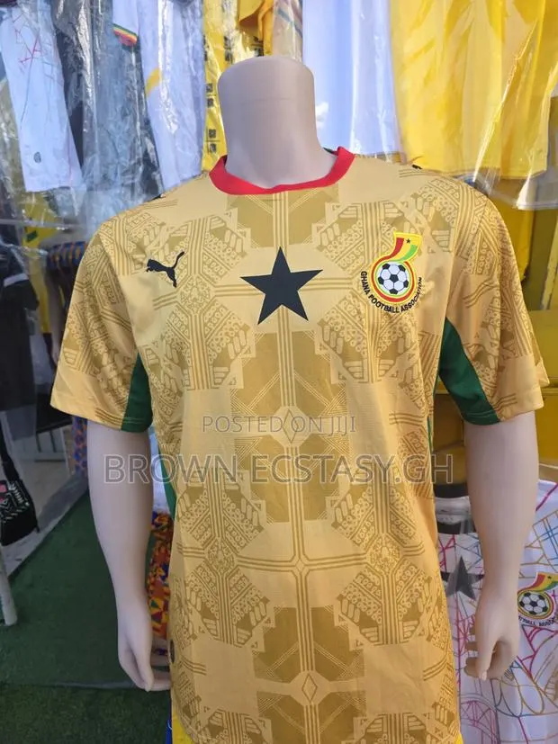 Ghana 2026 World Cup Jersey (Gold) · Photo 1