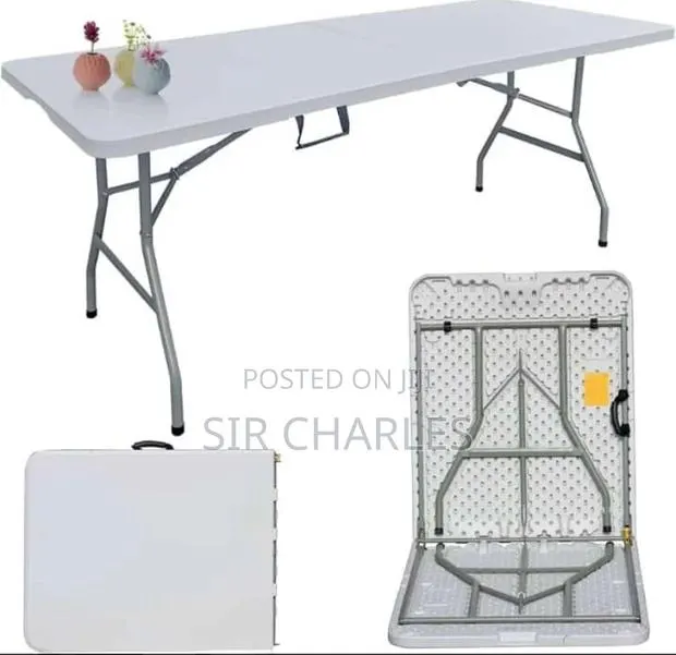 8 Seater Foldable Table/Plastic Table · Photo 1
