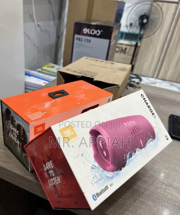 Check Out Durable JBL Charge 5 Portable Bluetooth Speaker(Waterproof) · Photo 1