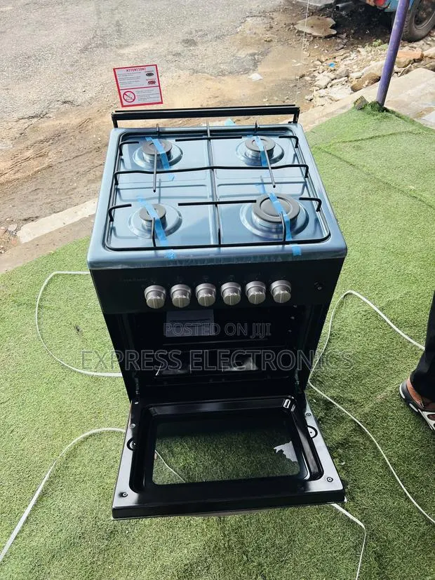 Zealous Sleek 50/50 Gas Cooker Oven 4burner · Photo 1