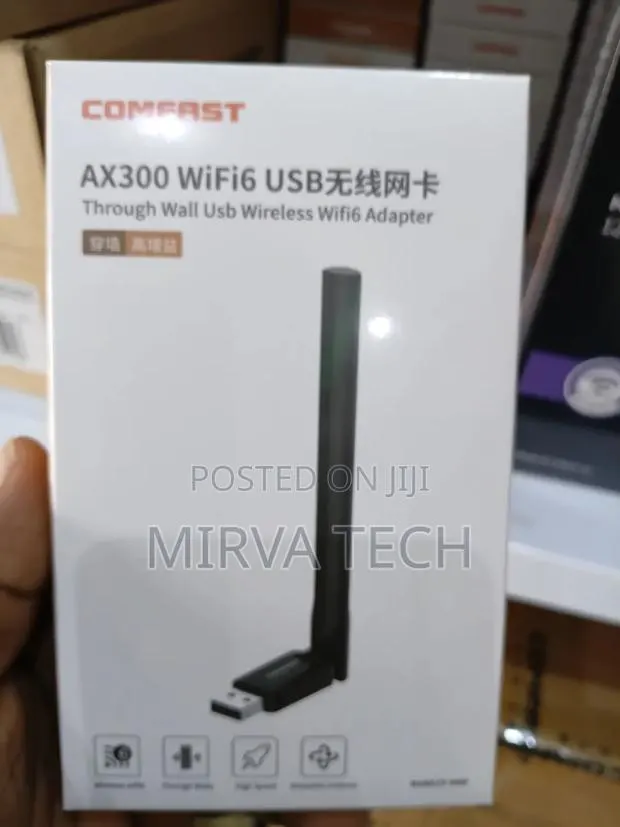 Comfast Wi-Fi 6 Ax300 Wireless USB Adapter CF-940F · Photo 1