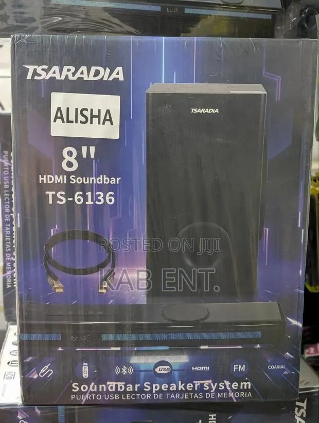 Tsaradia Alisha Ts-6136 8" Hdmi Soundbar · Photo 1