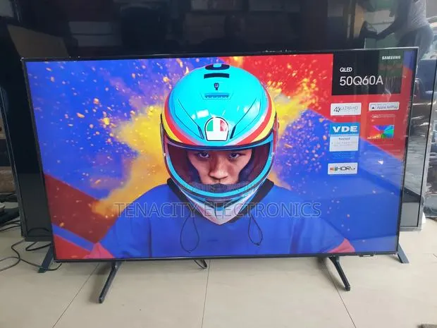 50"samsung Airslim Qled Smart Satellite TV · Photo 1