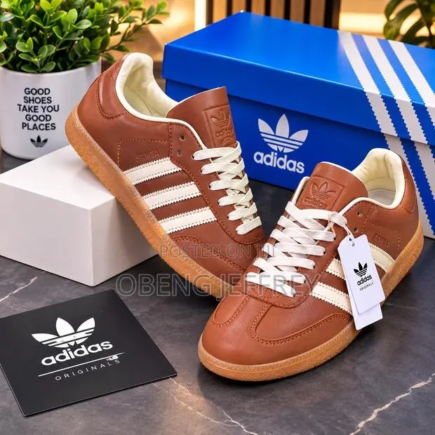 Original Adidas Samba OG Vachetta Tan Camel Brown · Photo 1