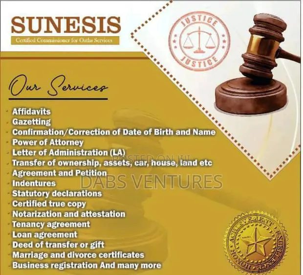 Certified Commissioner for Oaths Services · Photo 1