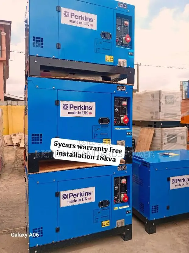 Strong Power Capacity 18kva Silent Diesel Generator · Photo 1