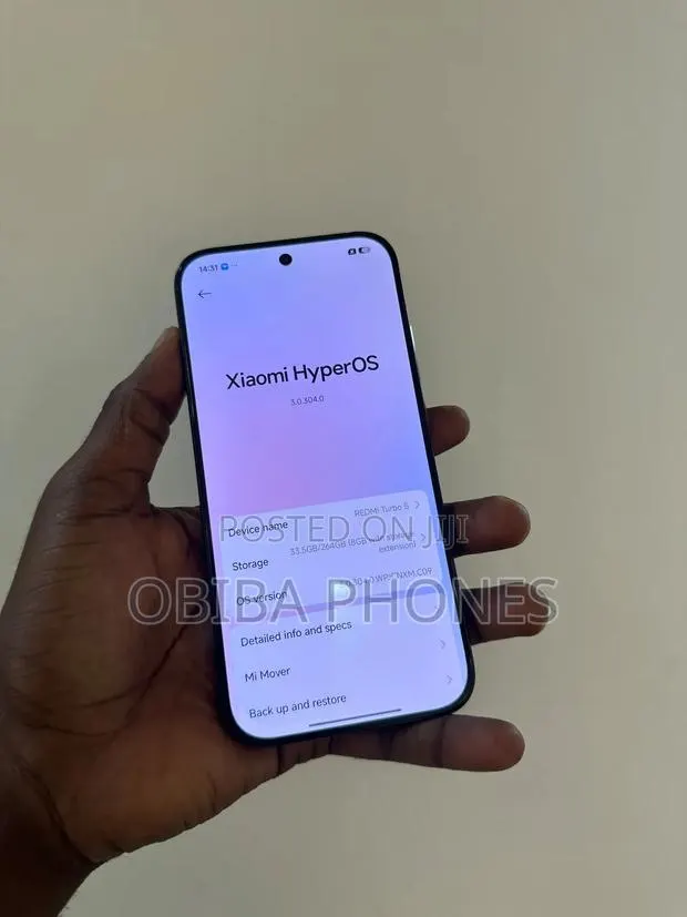Xiaomi Redmi Turbo 5 256 GB Black · Photo 1