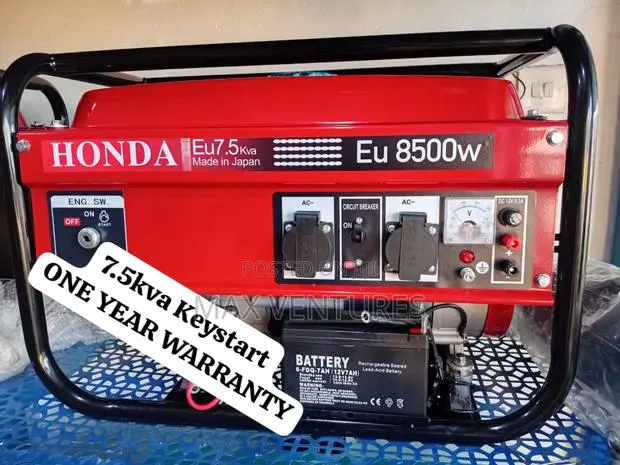 Honda 7.5kva 7.5kva Petrol Generator Gasoline Engine · Photo 1