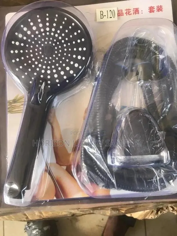 Black Handheld Shower Head · Photo 1