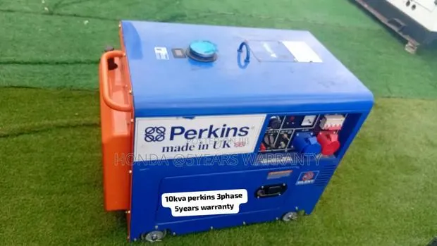 Diesel Silent Perkins 13000watt 10kva 3phase Generator · Photo 1