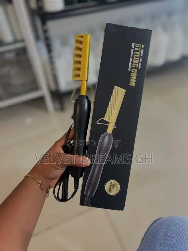 Electric Hot Comb for Straight, Smooth, and Neat Hair · Photo 1