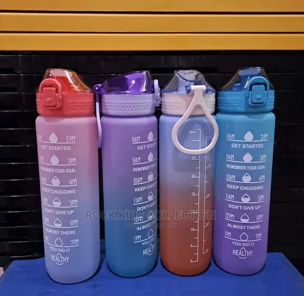 Colorful Water Bottles · Photo 1