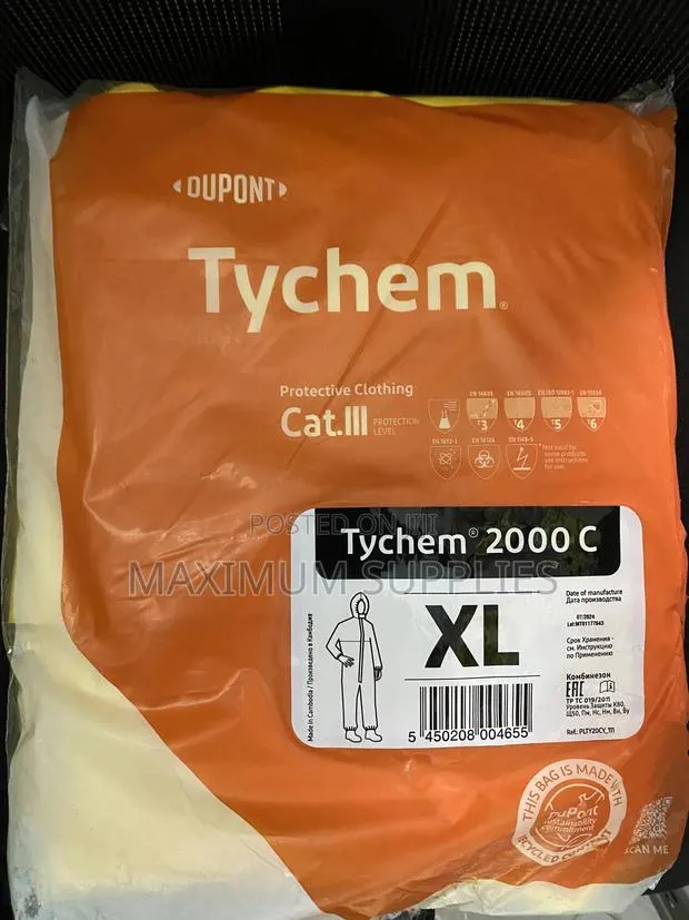 Tychem 2000c Chemical Protection Coverall · Photo 1