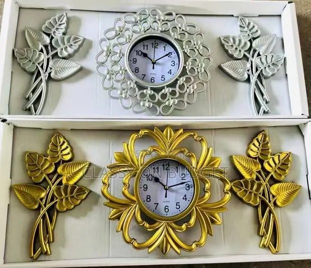 3D Wall Decoration With Classic Designs/ Clock · Photo 1