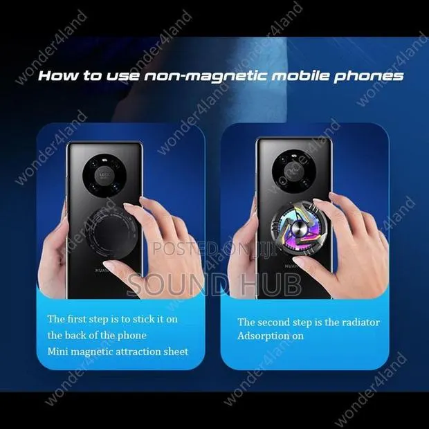 Advanced Magnetic Semiconductor Phone Cooler - Ice Cooling With Sleeve · Photo 1
