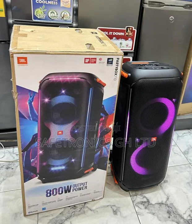 New Accurate JBL Party Box 710 Electric (Black) 800w Speaker · Photo 1