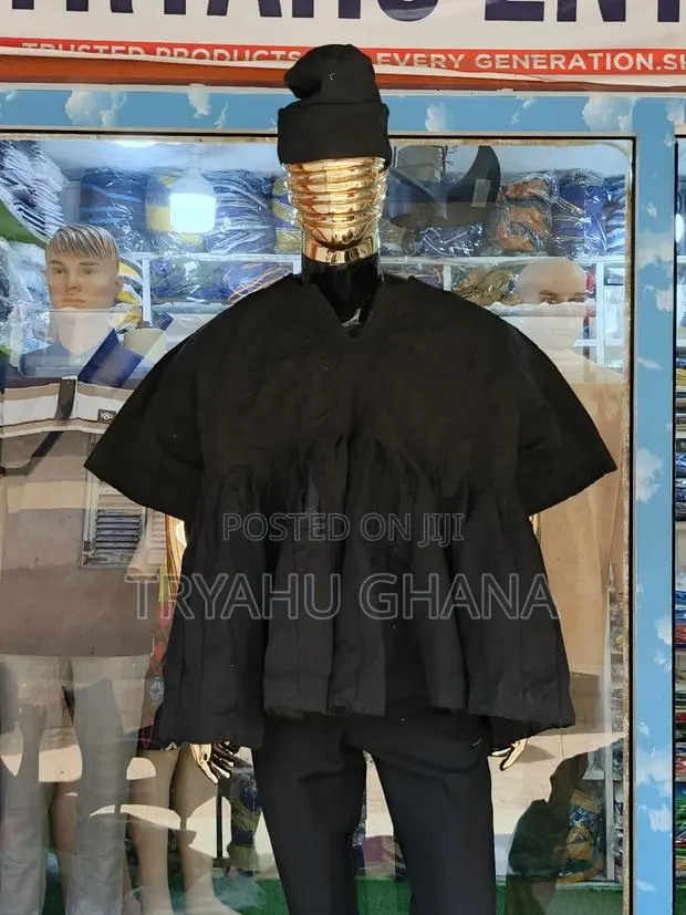 Purchase Now-Professional Premium Black Fugu-Smock at Tryahu New Price · Photo 1