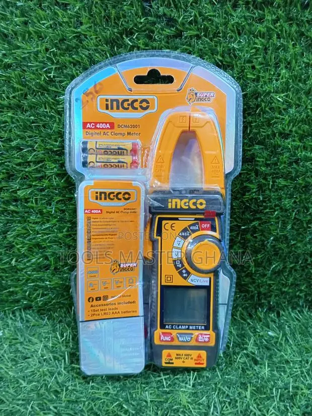 Digital Ac Clamp Meter 2000 Counts - Dcm2001 · Photo 1