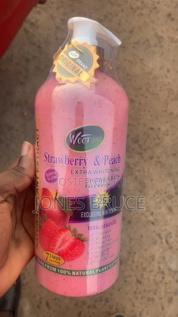 Woot Gold Strawberry Peach Shower Gel · Photo 1