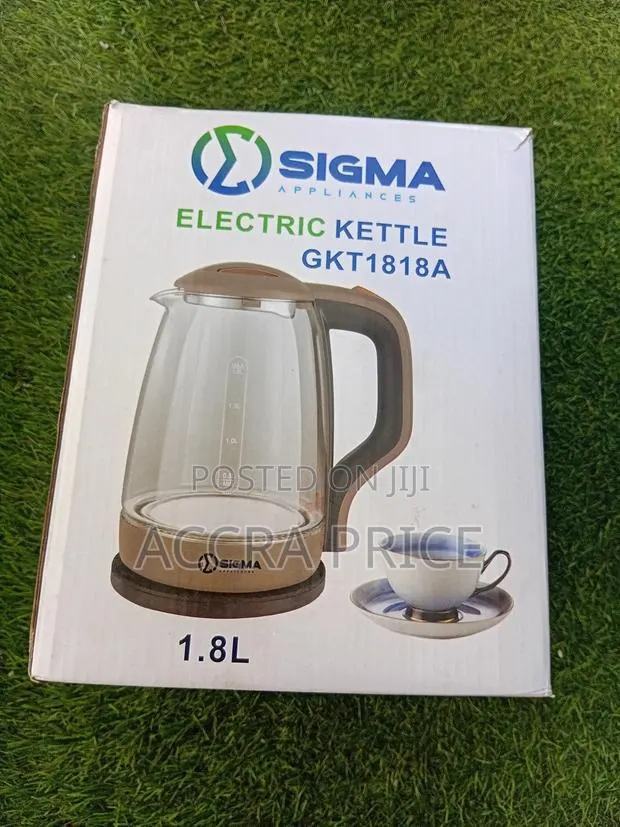 Sigma 1.8L Electric Kettle Fast and Convenient Water Boiling · Photo 1