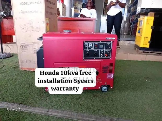 Honda 10kVA Diesel Genset Quiet, Reliable Fuel Efficient10kva · Photo 1