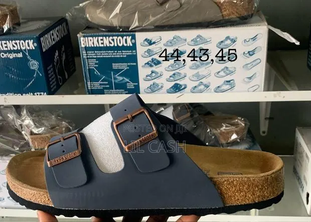 Brand New Birkenstock Arizona Double Strap Sandals – Black · Photo 1