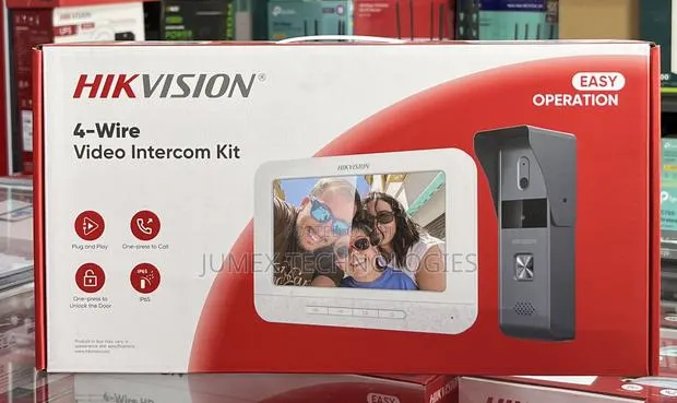 HIKVISION 4-Wire Video Intercom Kit DS-KIS203T · Photo 1