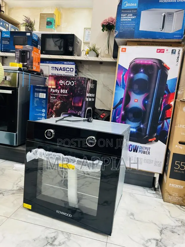 Get Premium Kenwood 90cm Tempered Glass Oven(Black) · Photo 1