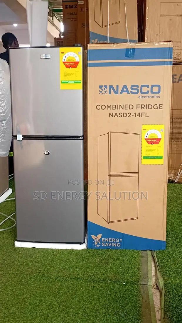 Nasco 116l Double Door Fridge 14fl – Efficient User Friendly 116l · Photo 1