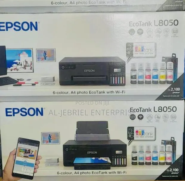 Epson L8050 A4 WiFi Printer · Photo 1