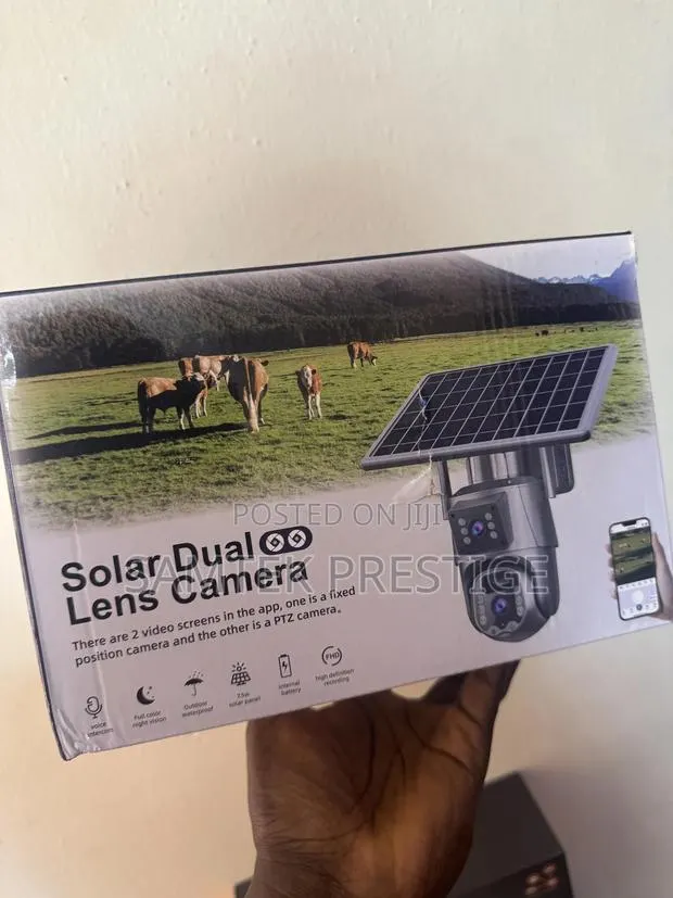 Solar Dual CCTV Camera · Photo 1