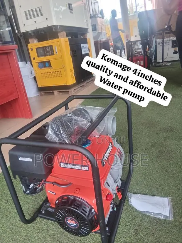 KEMAGE Gasoline Water Pump Strong Performance for Irrigation, Farming · Photo 1