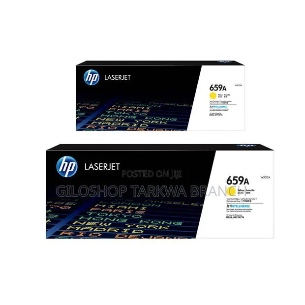 Hp 659a Yellow Original Laserjet Toner Cartridge, W2012a · Photo 1