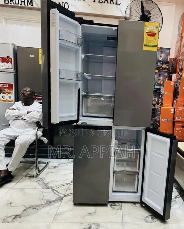 Order Affordable Nasco 4 Door Side by Side Fridge(Gray)Nasf2-400 · Photo 1