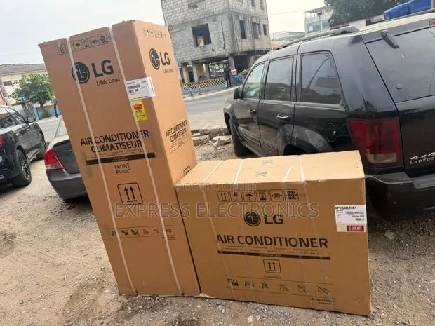 Less Expensive White Lg Split Air Conditioner Floor Standing 5hp · Photo 1