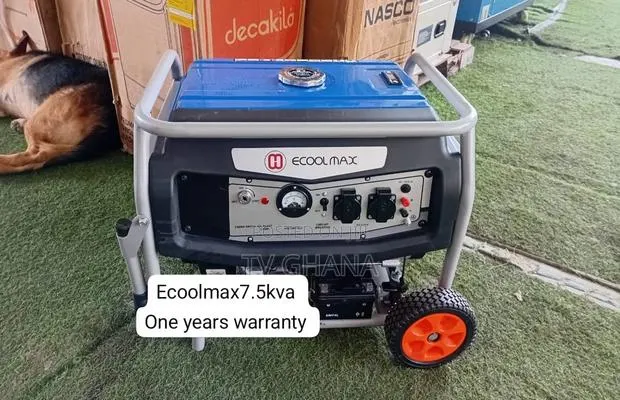 Best Deal Ecoolmax 7.5KVA Gasoline Generator – Powerful Reliable 7.5 · Photo 1