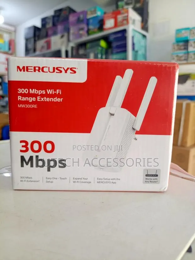 Mercusys 300mbps WiFi Range Extender · Photo 1