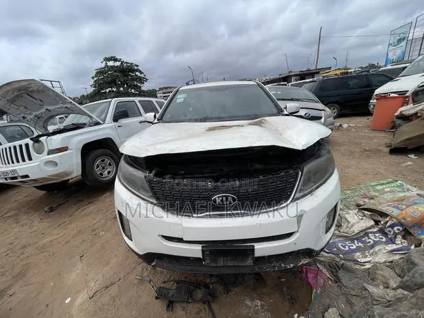 Kia Sorento 2015 White · Photo 1