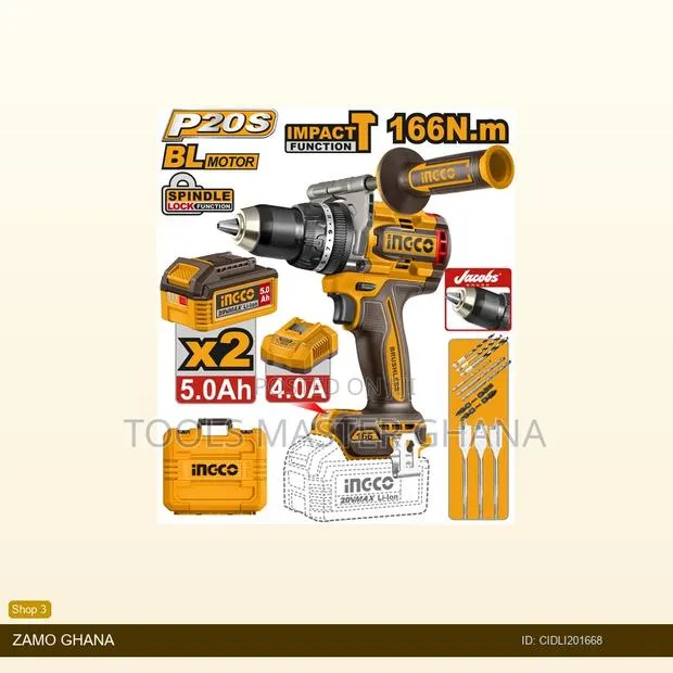 Brushless Cordless Impact - Cidli201668 · Photo 1