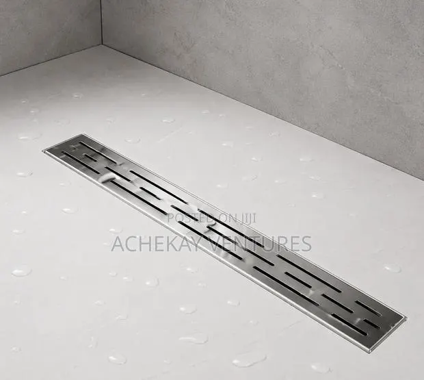 Linear Floor Drain S.S304 Good Quality 60cm Length and 8cm Width · Photo 1