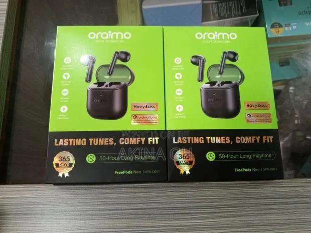 Oraimo Heavy Bass Free Pods Neo Otw-330s · Photo 1