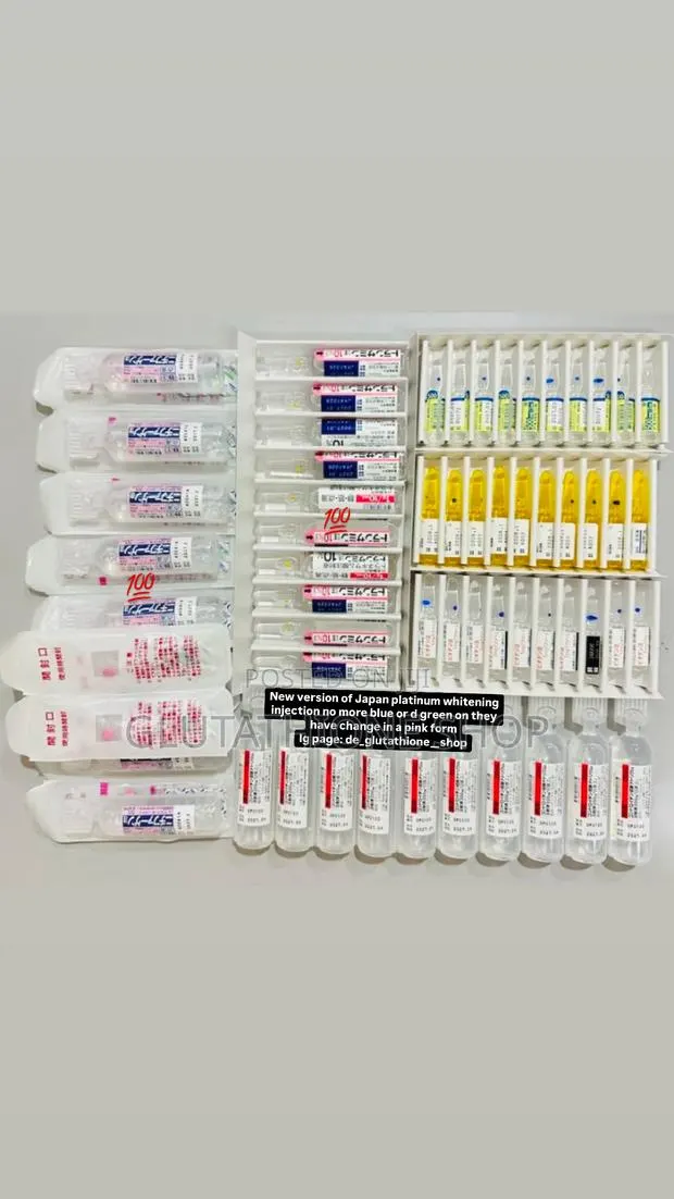 New Japanese Platinum Full Set Iv Whitening Injection · Photo 1