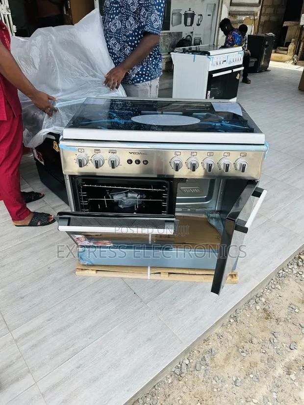 Place Your Order for Midea Tech Gas Cooker Oven 60/90 5burner · Photo 1