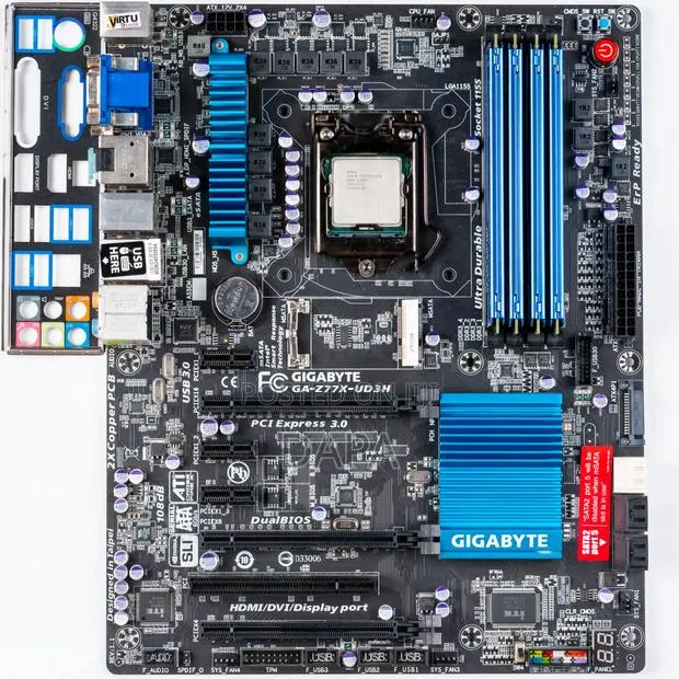 Gigabyte 3rd Gen. Intel Motherboard + I7-3770 Processor · Photo 1