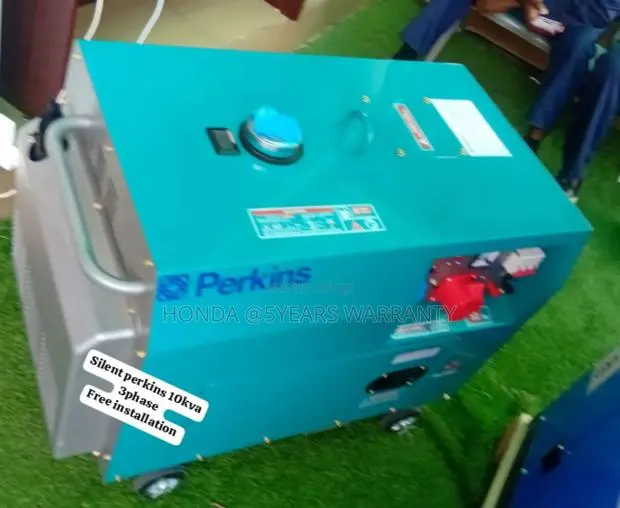 Online Generator Support Perkins 3phase 10kva 13000watt · Photo 1