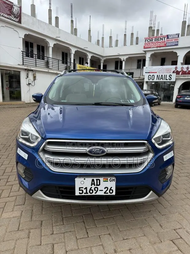 Ford Escape Titanium 4x4 2017 Blue · Photo 1