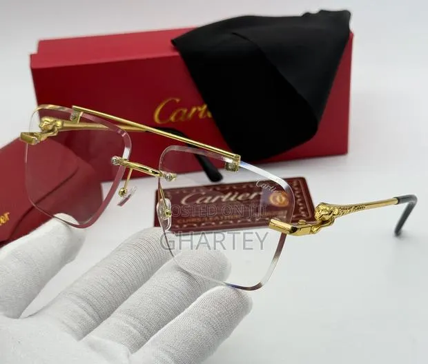 Unique Designed Plain Cartier Glasses for Men · Photo 1